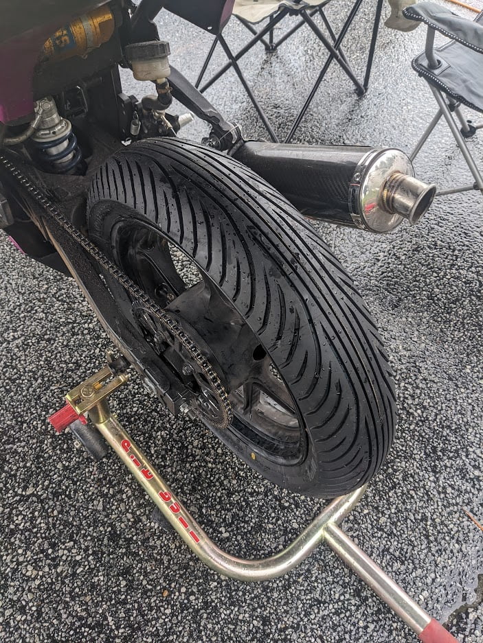 2022 Talladega WERA Race 4 Recap Motorcycle rain tire for wet race