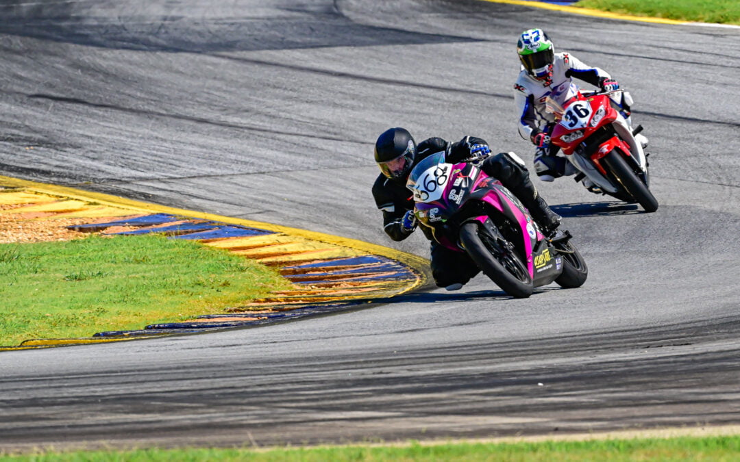 2023 Road Atlanta WERA race recap, races 14 & 15, with two exciting wins!