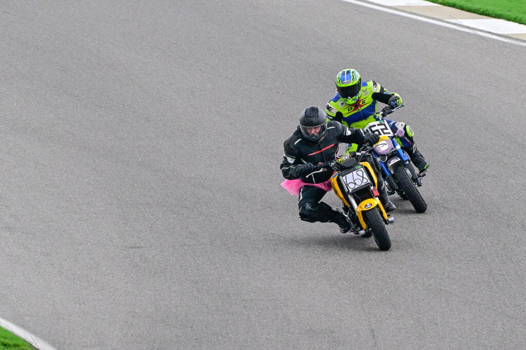 2024 Barber WERA Race Recap - I'm in front of Jon Wilkens for now in the Sunday Mini race