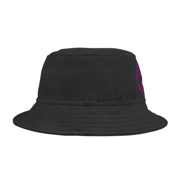 The Itty Bitty Racing Committee Black Bucket Hat - Image 2