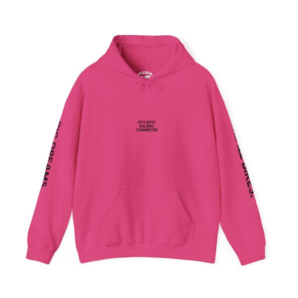 Itty Bitty Racing Committee Unisex Heavy Hoodie - Pink