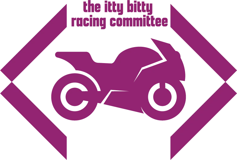 Vector of racing motorcycle